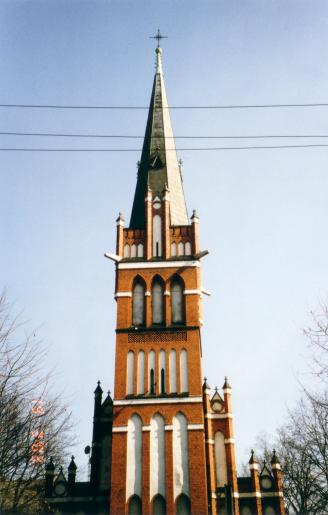 Die katholische Kirche in der Hindenburgstraße